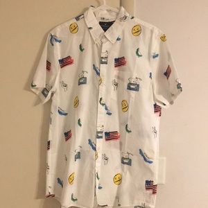 American Eagle men’s button short sleeve shirt
